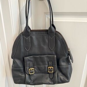 Black Leather Women's Bag